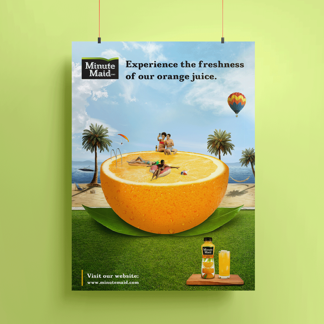 Minute Maid — Advertising design